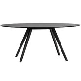 Continental Designs Carol Oak Veneer Dining Table
