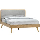 Continental Designs Balbina Upholstered Queen Bed with Headboard