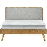 Continental Designs Balbina Upholstered Queen Bed with Headboard
