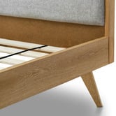 Continental Designs Balbina Upholstered Queen Bed with Headboard