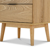 Continental Designs Balbina 2 Drawer Bedside Table