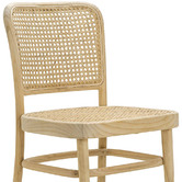 Continental Designs Samira Teak &amp; Cane Dining Chairs