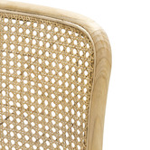 Continental Designs Samira Teak &amp; Cane Dining Chairs