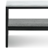 Continental Designs Francesco Cultured Marble-Top Coffee Table