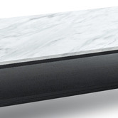 Continental Designs Francesco Cultured Marble-Top Coffee Table