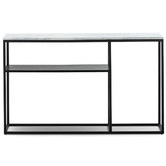 Continental Designs 130cm Franceso Cultured Marble-Top Console Table