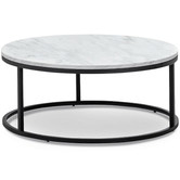 Continental Designs 2 Piece Hanslo Cultured Marble-Top Nesting Coffee Table Set