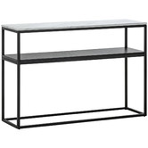 Continental Designs 120cm Franceso Cultured Marble-Top Console Table