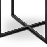 Continental Designs Luxe Ellie Marble-Top Side Table