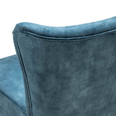 Continental Designs Ayana Velvet Slipper Accent Chair