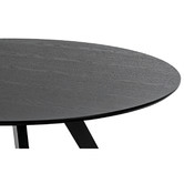Continental Designs Milari Round Oak Dining Table