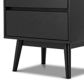 Continental Designs Eryn Oak Wood Bedside Table