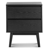 Continental Designs Eryn Oak Wood Bedside Table