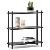 Continental Designs Harper 3 Tier Low Bookshelf