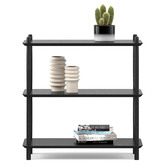 Continental Designs Harper 3 Tier Low Bookshelf