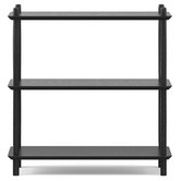 Continental Designs Harper 3 Tier Low Bookshelf