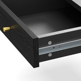 Continental Designs Black Wassa Study Desk