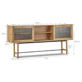 Continental Designs Junia 3 Door Sideboard