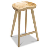Continental Designs 69cm Emerson Oak Wood Barstools