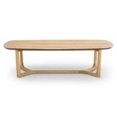 Continental Designs Stevie Ash Wood Oak Coffee Table