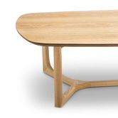 Continental Designs Stevie Ash Wood Oak Coffee Table