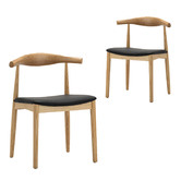 Continental Designs Hans Wegner Replica Elbow Dining Chairs