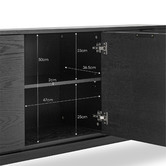 Continental Designs Macy Oak Veneer Sideboard