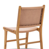 Continental Designs Casey Flat Cowhide Leather Dining Chairs