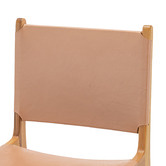 Continental Designs Casey Flat Cowhide Leather Dining Chairs