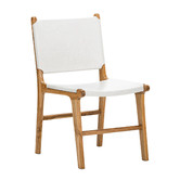 Continental Designs Casey Flat Cowhide Leather Dining Chairs