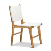 Continental Designs Casey Flat Cowhide Leather Dining Chairs