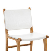 Continental Designs Casey Flat Cowhide Leather Dining Chairs