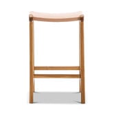 Continental Designs 67cm Casey Flat Cowhide Leather Barstool