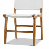 Continental Designs Casey Flat Cowhide Leather Dining Chairs