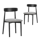 Continental Designs Finn American Oak Wood Dining Chairs