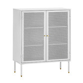 Continental Designs Mesh 2 Door Cabinet
