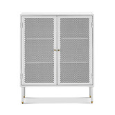 Continental Designs Mesh 2 Door Cabinet