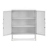 Continental Designs Mesh 2 Door Cabinet