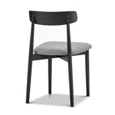 Continental Designs Finn American Oak Wood Dining Chairs