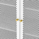 Continental Designs Mesh 2 Door Cabinet