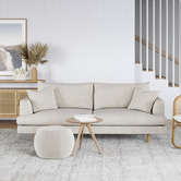 Continental Designs Avondale 3 Seater Upholstered Sofa