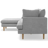 Continental Designs Dove Grey Avondale 3.5 Seater Sofa with Chaise