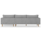 Continental Designs Dove Grey Avondale 3.5 Seater Sofa with Chaise