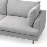 Continental Designs Dove Grey Avondale 3.5 Seater Sofa with Chaise