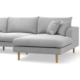 Continental Designs Dove Grey Avondale 3.5 Seater Sofa with Chaise