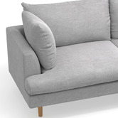 Continental Designs Dove Grey Avondale 3.5 Seater Sofa with Chaise