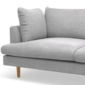 Continental Designs Dove Grey Avondale 3.5 Seater Sofa with Chaise