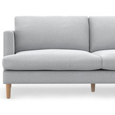 Continental Designs Dorian 3 Seater Upholstered Sofa