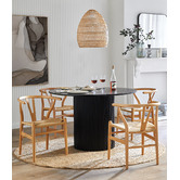 Continental Designs Hans Wegner Replica Wishbone Dining Chairs