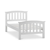 Continental Designs White Leah Single Bed Frame